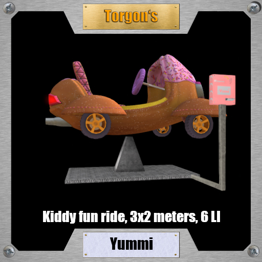 Torgon's Kiddy Ride Car Yummi