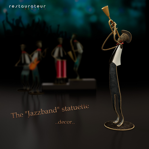 <RG> "Jazzband". Statuette 5. Decor.