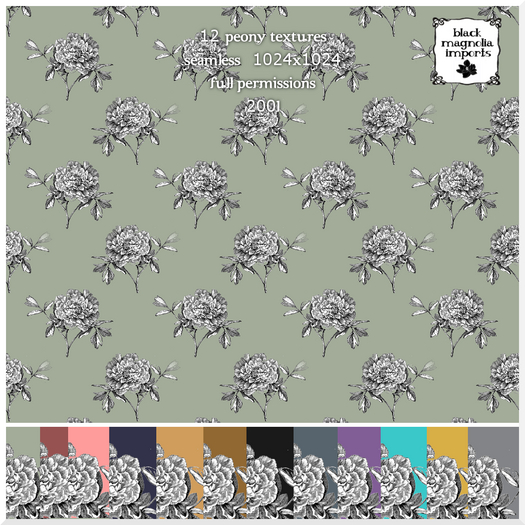 **BMI** Peony Textures