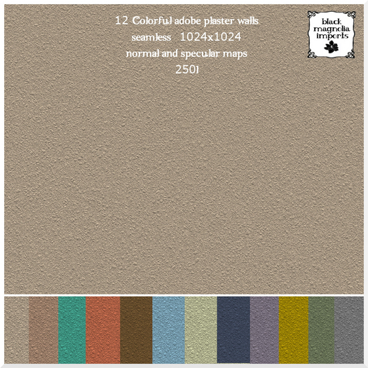 **BMI** Colorful Adobe Plaster Walls BOXED