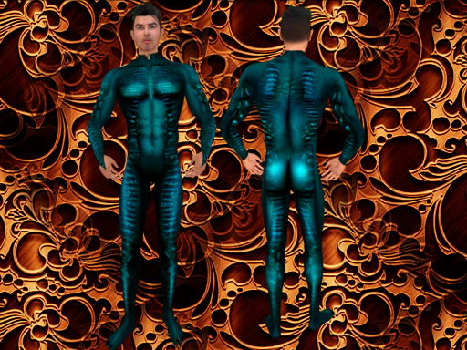 male syfy jumpsuit demo