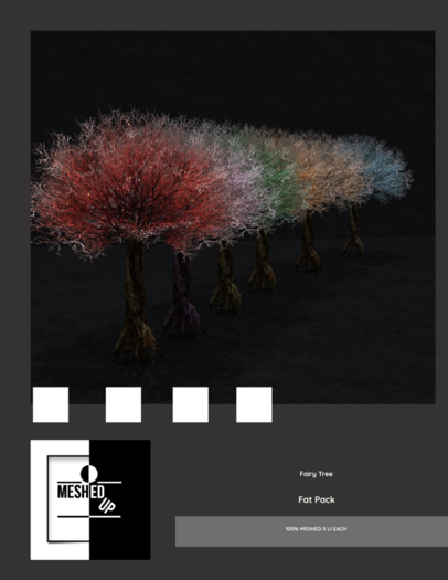 MeshedUp: Fairy Trees Pack