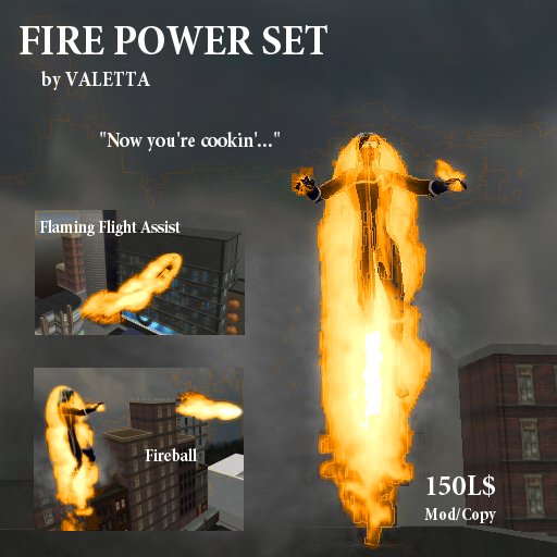 Orange Fire Super Power