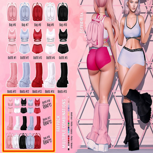 LEMPIKA - Nice Doll - Legacy Rares Set / 3 items