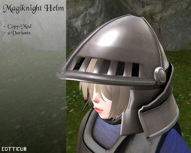 [COTTICUE]Magiknight Helmet