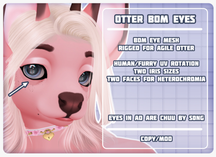 :: wickedpup :: RIGGED BOM EYES // AGILE OTTER