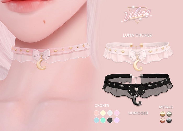 Vibing -- luna choker fatpack