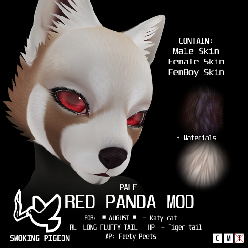 (SMOKING PIGEON) Pale Red panda Mod