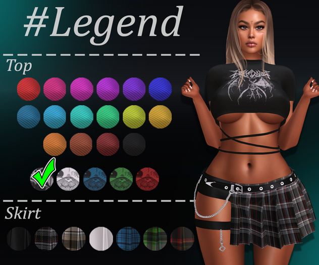 1798 #LEGEND - Top *Amber* - 17