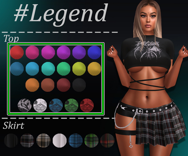 1802 #LEGEND - Top *Amber* - FATPACK