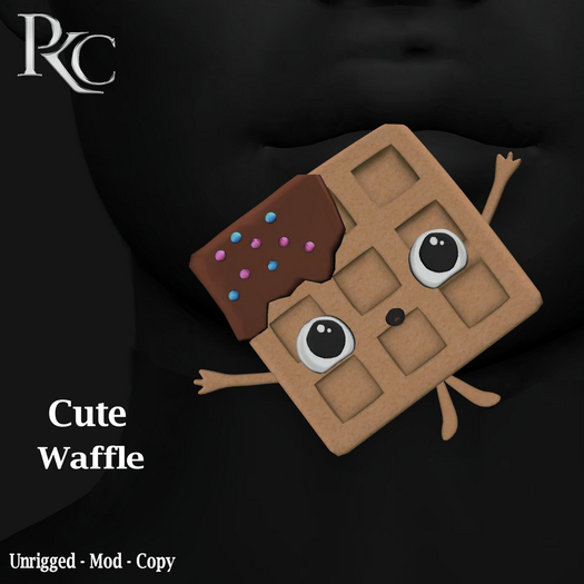 *PKC* Cute Waffle -  Unrigged