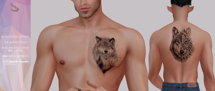[Diamond Fox] - The Alpha tattoo