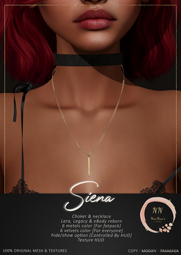 NaaNaa's Siena Necklace Bronze