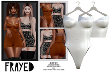 Frayed - Alice Bodysuit/Top - Cream