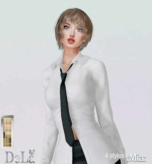 =DeLa*= Mesh Hair "Mia" Blondes