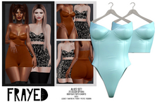 Frayed - Alice Bodysuit/Top - Mint