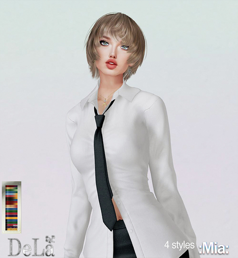 =DeLa*= Mesh Hair "Mia" Colors