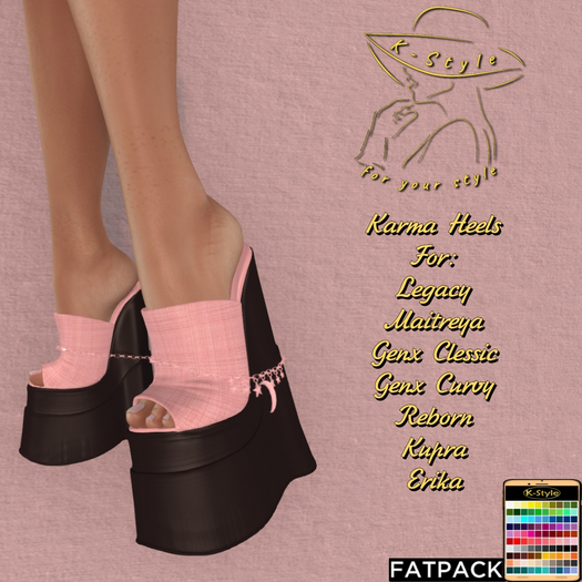 [K-Style] KARMA HEELS #FATPACK2