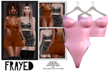 Frayed - Alice Bodysuit/Top - Pink