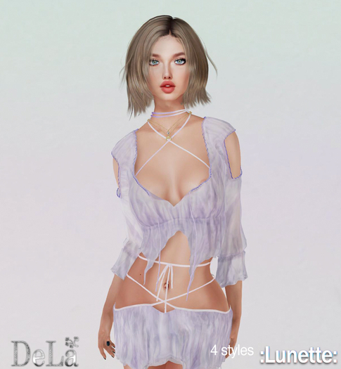 =DeLa*= Mesh Hair "Lunette" All colors