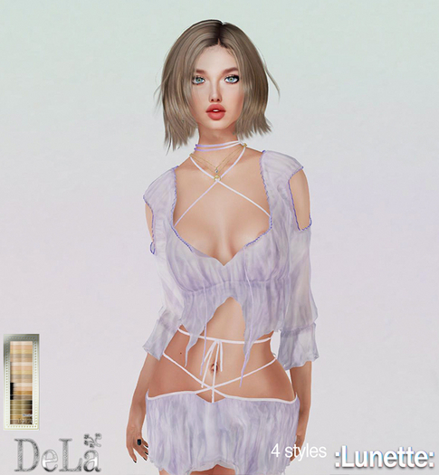 =DeLa*= Mesh Hair "Lunette" Blondes