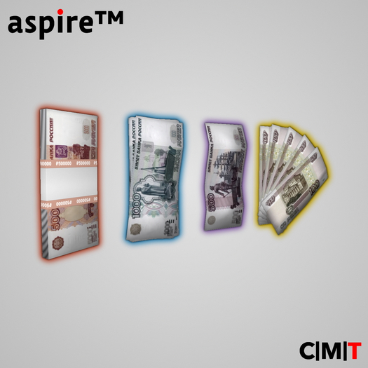 [aspire] Mesh cash - RUB fat pack