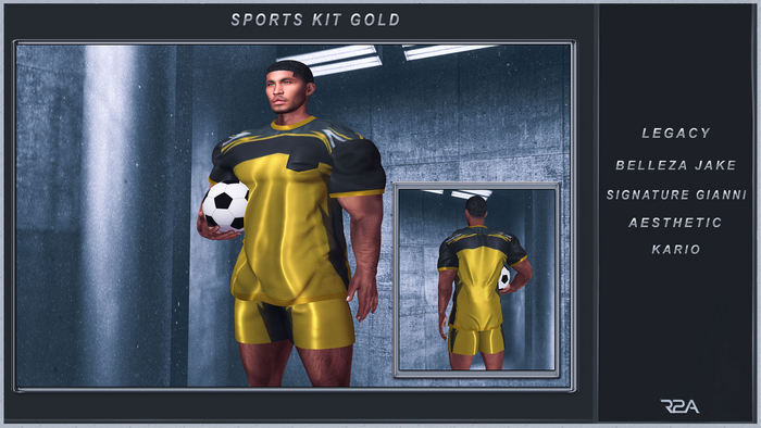 R2A- SPORTS KIT GOLD