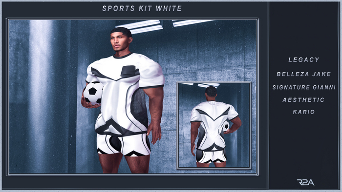 R2A- SPORTS KIT WHITE