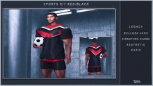 R2A- SPORTS KIT RED/BLACK