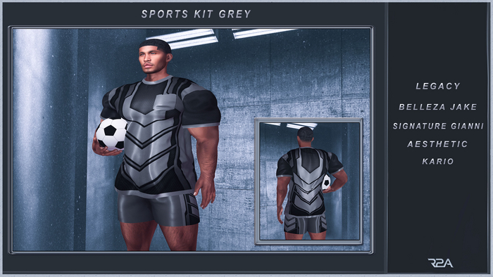R2A- SPORTS KIT GREY