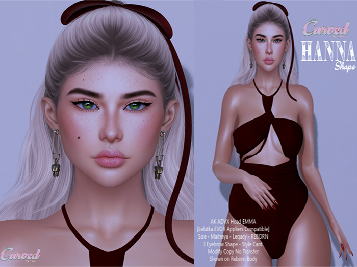 Curved - AK ADVX Emma - Hanna Shape (GIFT)