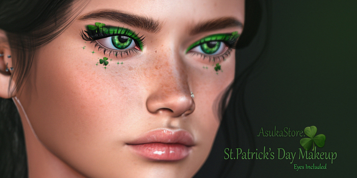 .AsukaStore. // St. Patrick's Day Makeup DEMO