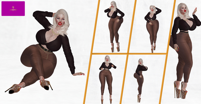 { La Bomba } Be you poses 