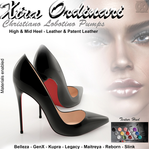 *XO* Christiano Lobotino Pumps
