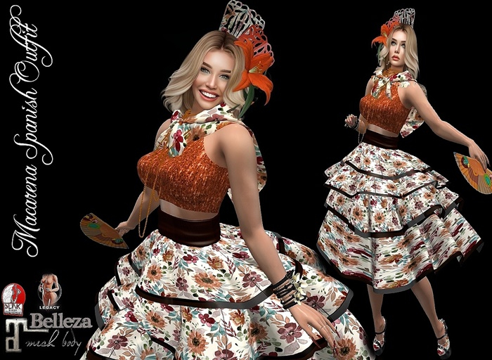 MACARENA SPANISH OUTFIT