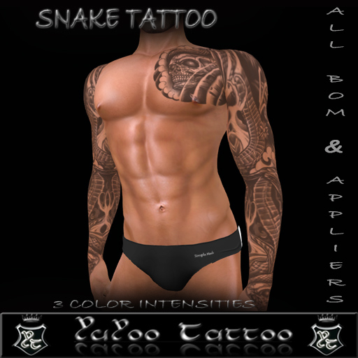 ..::<Y.T.>::.. Snake - Yuyoo Tattoo
