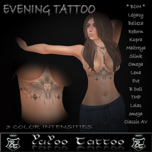 ..::<Y.T.>::.. Evening - Yuyoo Tattoo