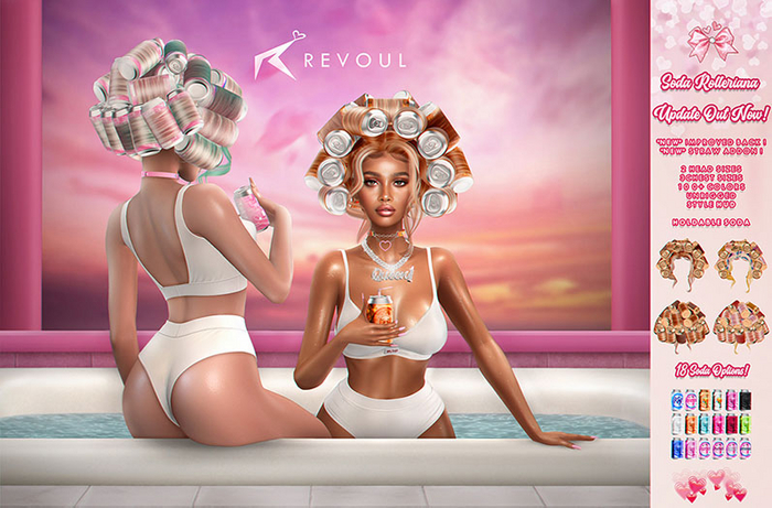 REVOUL - 'Soda Rolleriana' WIG / ARROGANT PACK <3 (add me)
