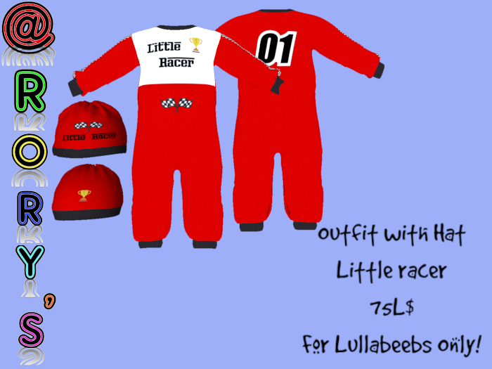 @Rory's Romper Little Racer