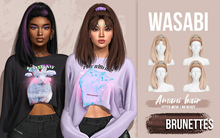 Wasabi // Amani Hair - Brunettes