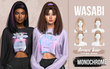 Wasabi // Amani Hair - Monochrome