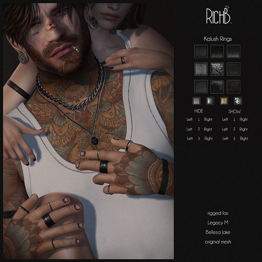 RichB. Kalush Rings