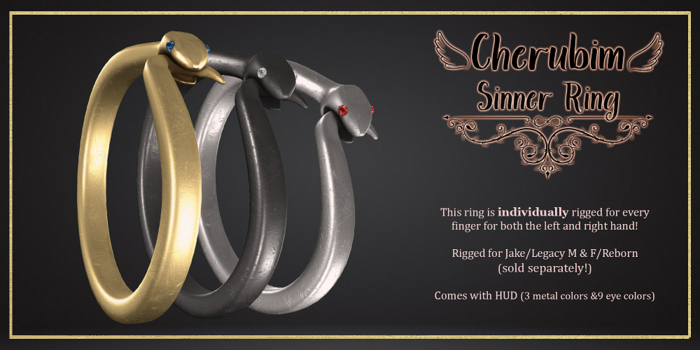 ~Cherubim~ Sinner Ring (eBody Reborn Version)
