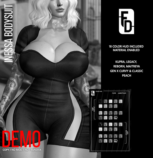 -FD- Inessa Bodysuit DEMO