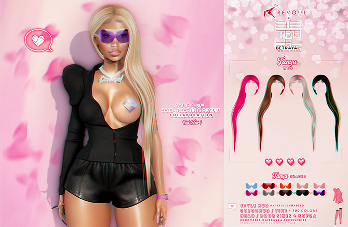 REVOUL - 'Tanya' WIG / STYLE PACK <3 (add me)
