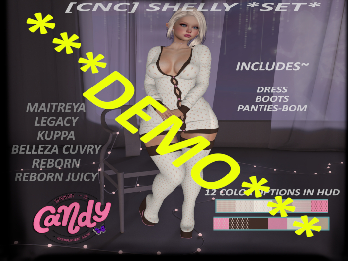 [CNC] **DEMO**  SHELLY  *SET* 