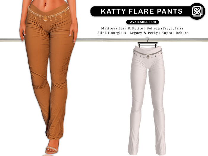 Addams - Katty - Flare Pants #01