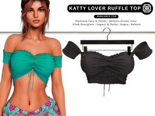 Addams "Katty" Lover Ruffle Top #41
