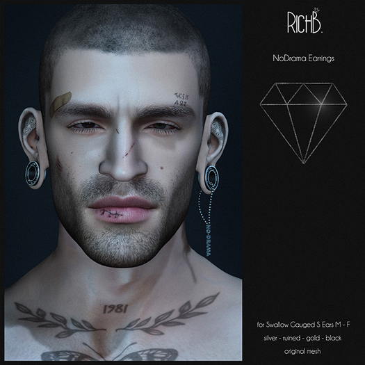 RichB. NoDrama Earrings