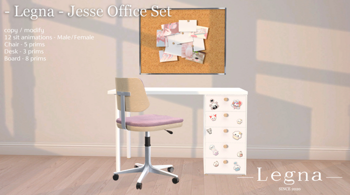 - Legna - Jesse Office Set